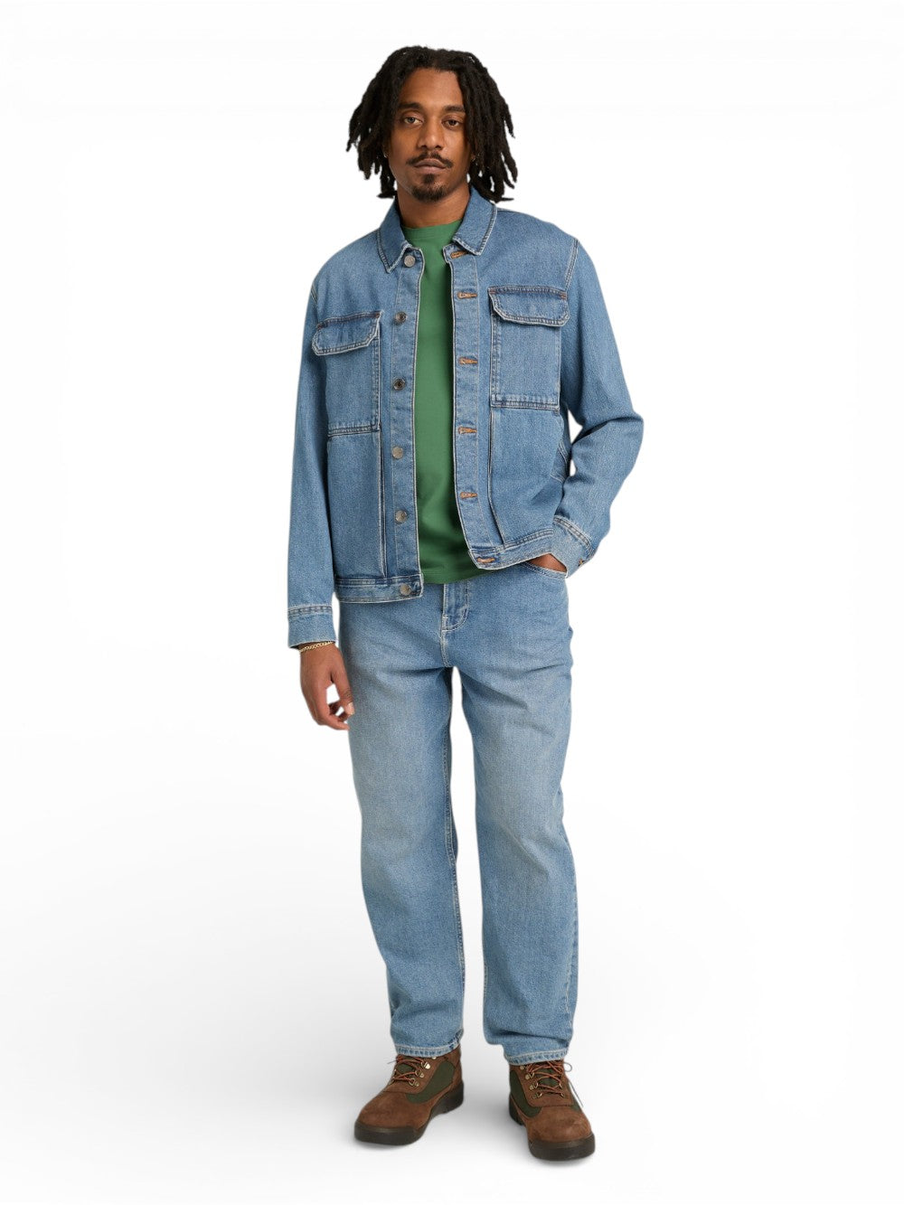 TIMBERLAND T-shirt Uomo - Verde modello TB0A2BPRA6Z1