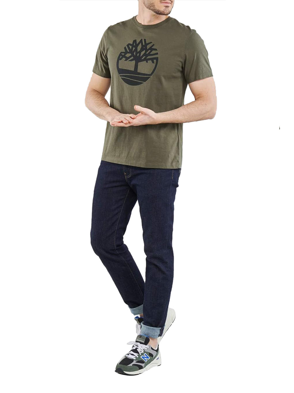 TIMBERLAND T-shirt Uomo - Verde modello TB0A2C2RA581
