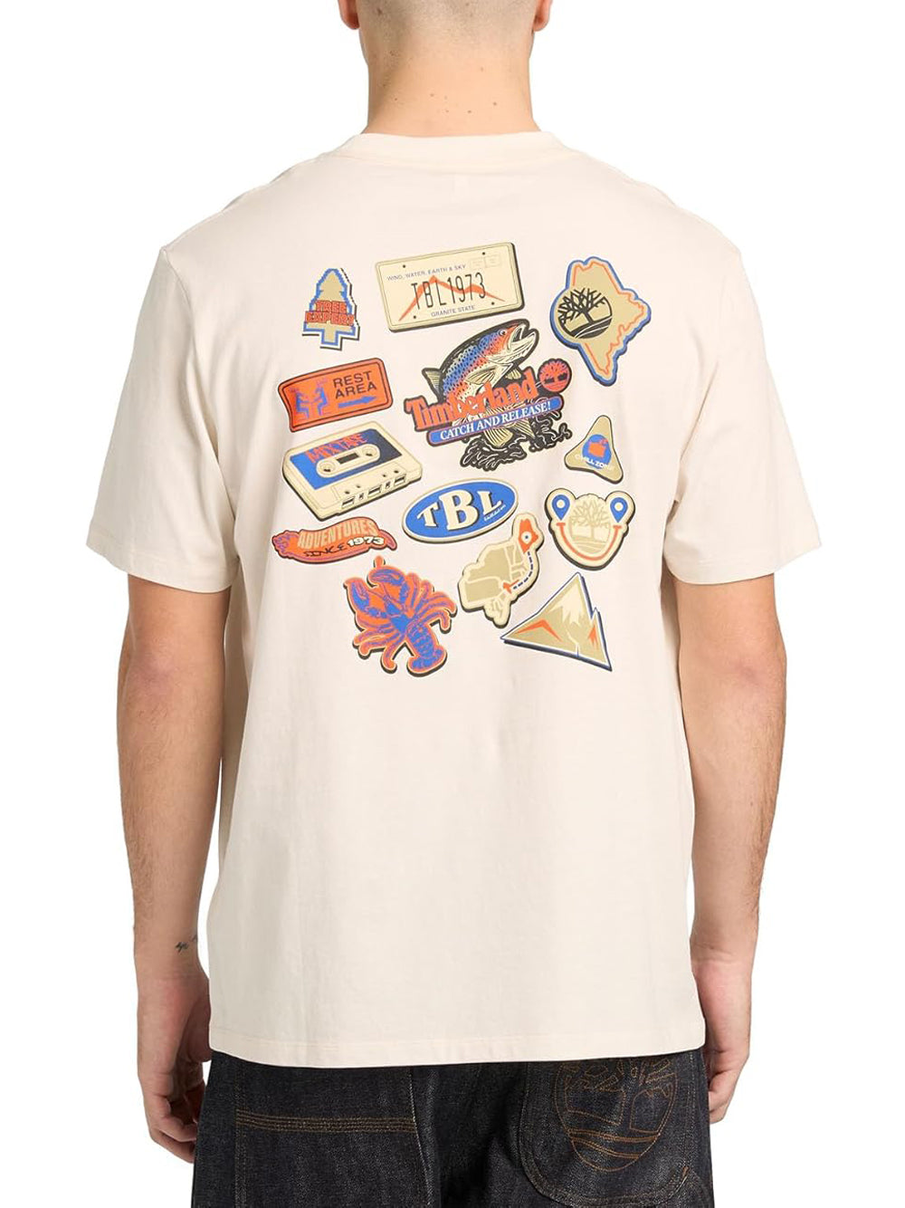 TIMBERLAND T-shirt Uomo - Bianco modello TB0A5MNVCM91
