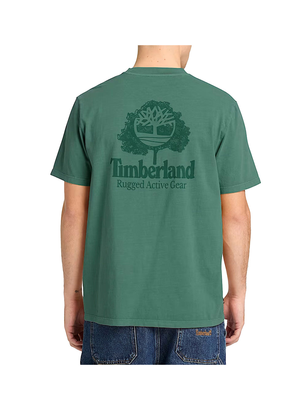 TIMBERLAND T-shirt Uomo - Verde modello TB0A5MU6A6X1