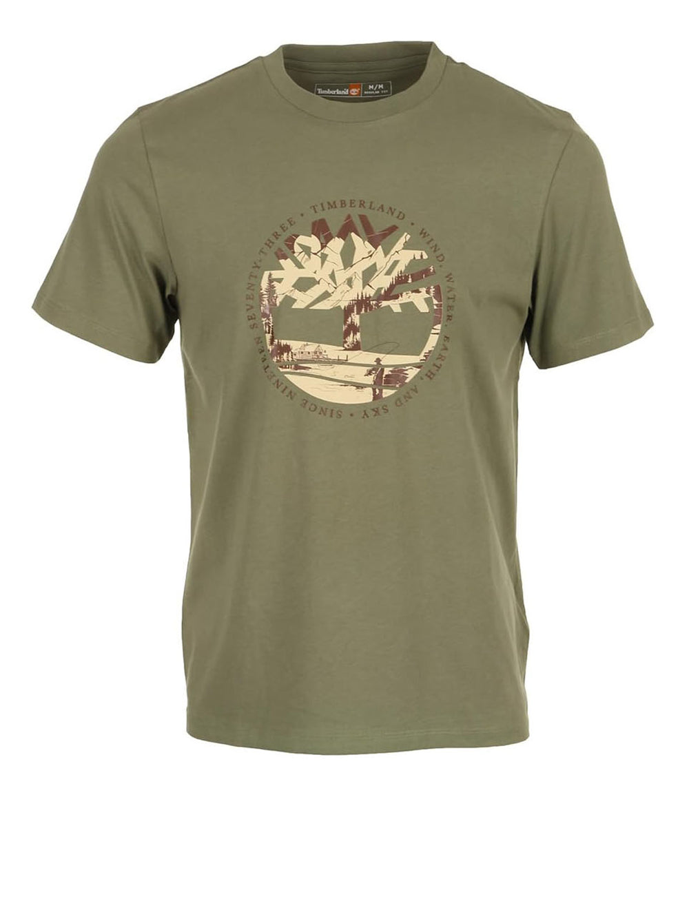 TIMBERLAND T-shirt Uomo - Verde modello TB0A5MVRB391