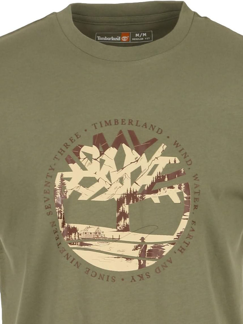 TIMBERLAND T-shirt Uomo - Verde modello TB0A5MVRB391
