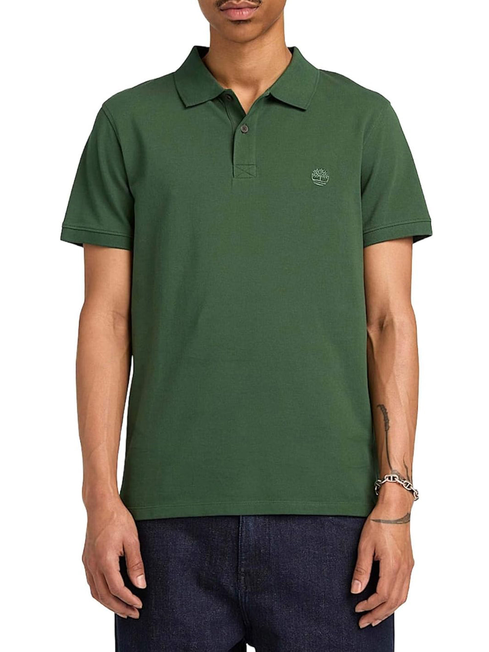 TIMBERLAND Polo Uomo - Verde modello TB0A6BX4A6X1