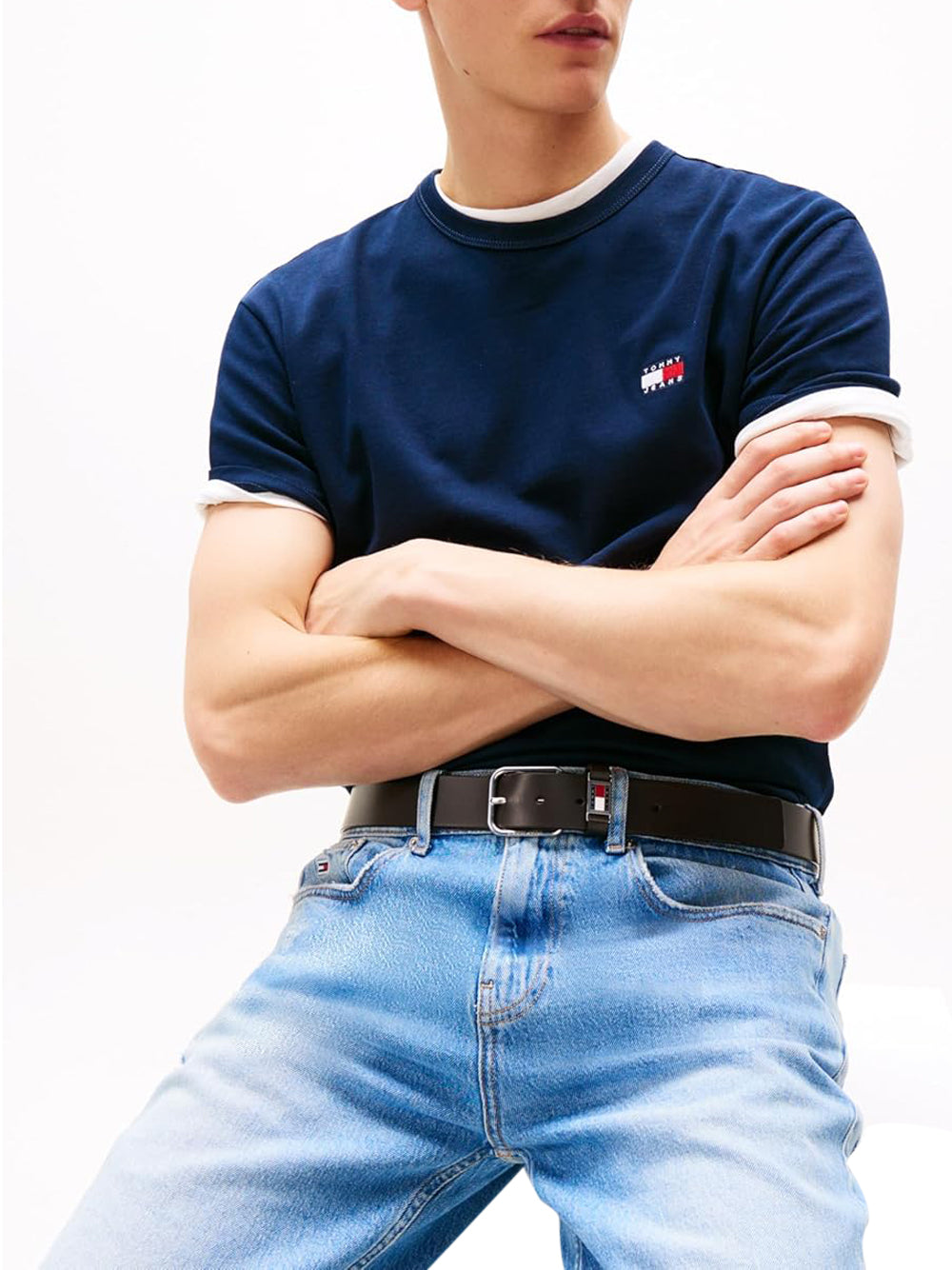 TOMMY HILFIGER T-shirt Uomo - Dark Blue modello DM0DM20322C1G