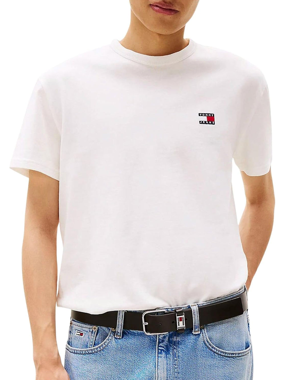 TOMMY HILFIGER T-shirt Uomo - Ecru modello DM0DM20322YBL
