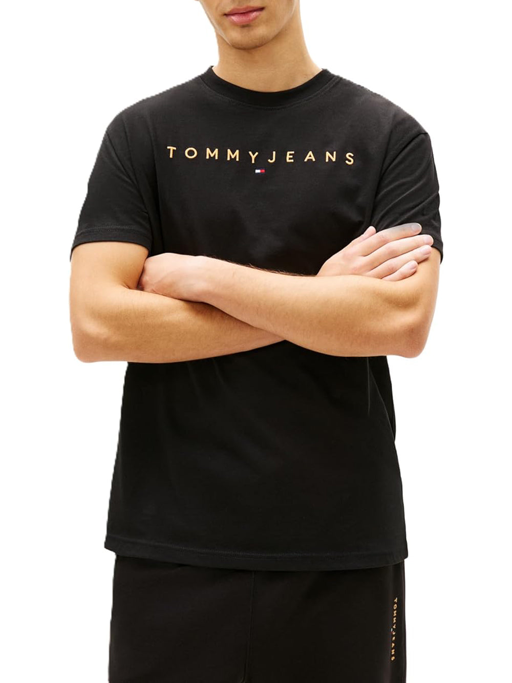 TOMMY HILFIGER T-shirt Uomo - Nero modello DM0DM20744SEV