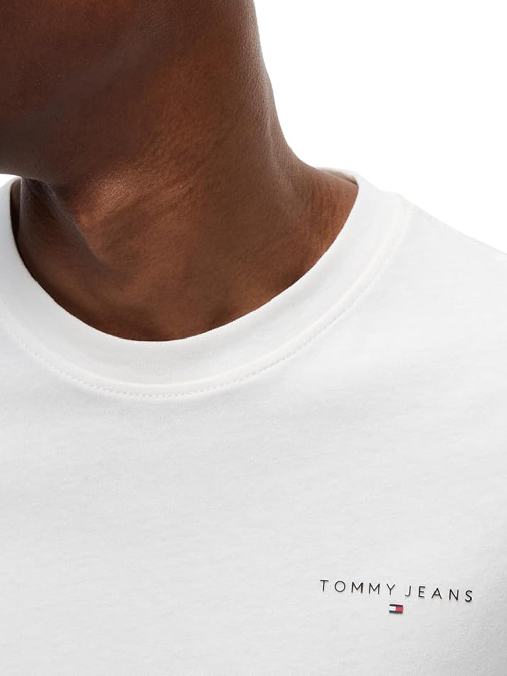 TOMMY HILFIGER T-shirt Uomo - Ecru modello DM0DM21780YBL