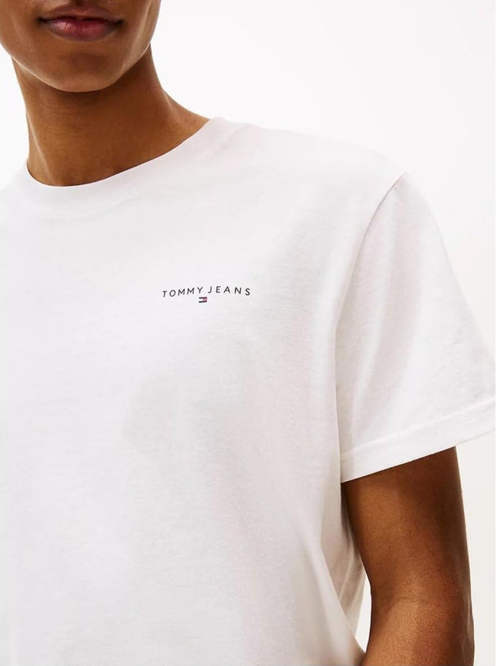 TOMMY HILFIGER T-shirt Uomo - Ecru modello DM0DM21780YBL