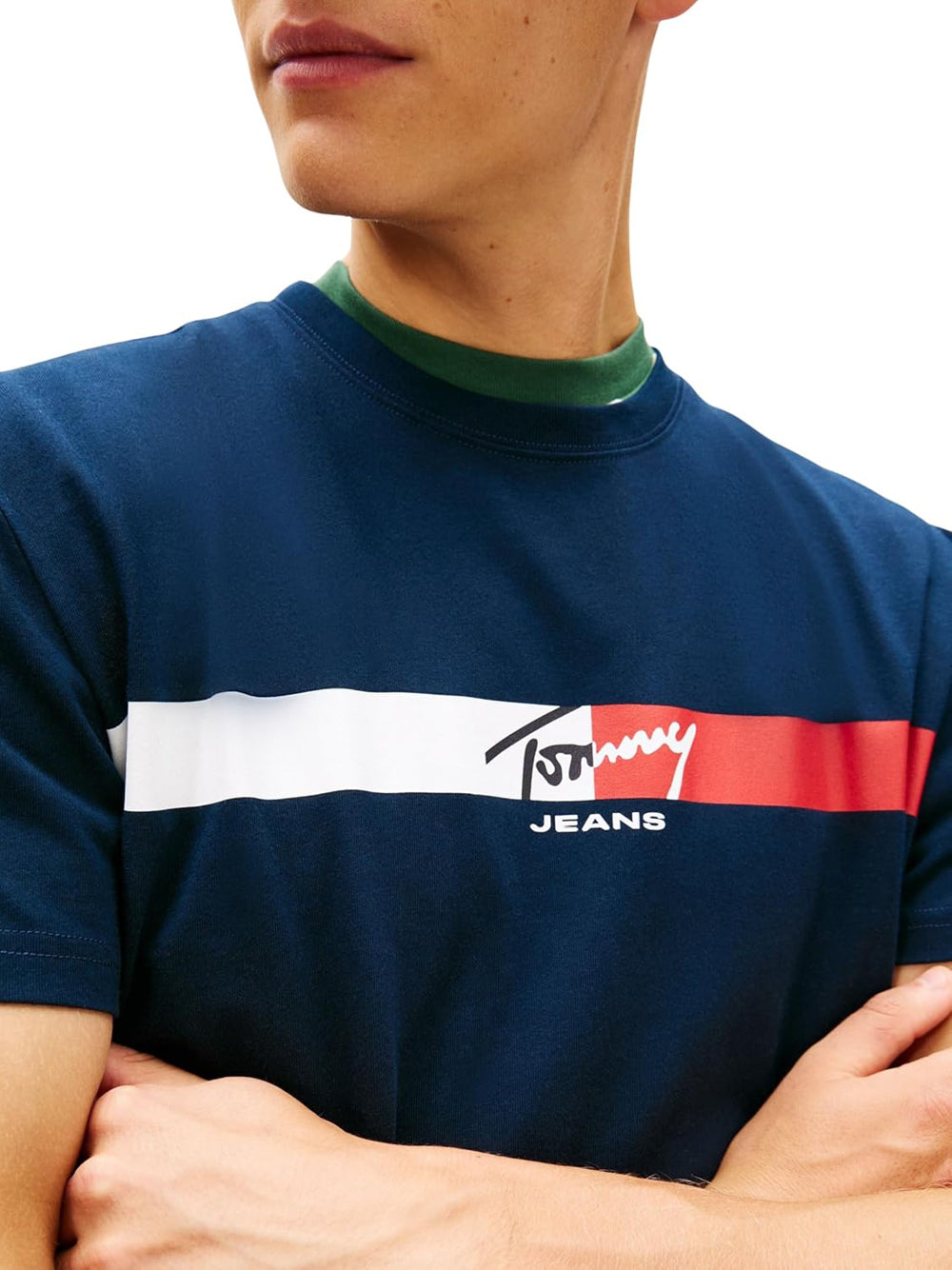 TOMMY HILFIGER T-shirt Uomo - Blu modello DM0DM22539C1G