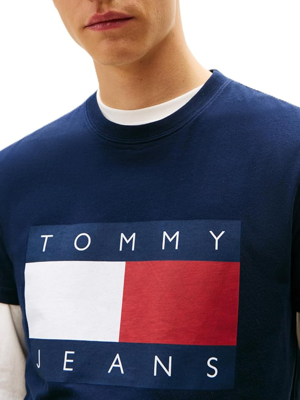 TOMMY HILFIGER T-shirt Uomo - Blu modello DM0DM22645C1G