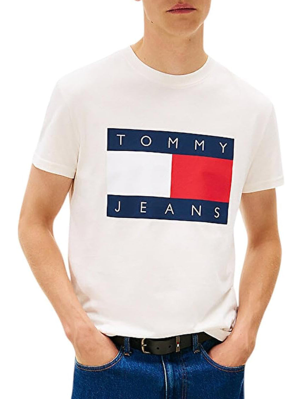 TOMMY HILFIGER T-shirt Uomo - Bianco modello DM0DM22645YBH