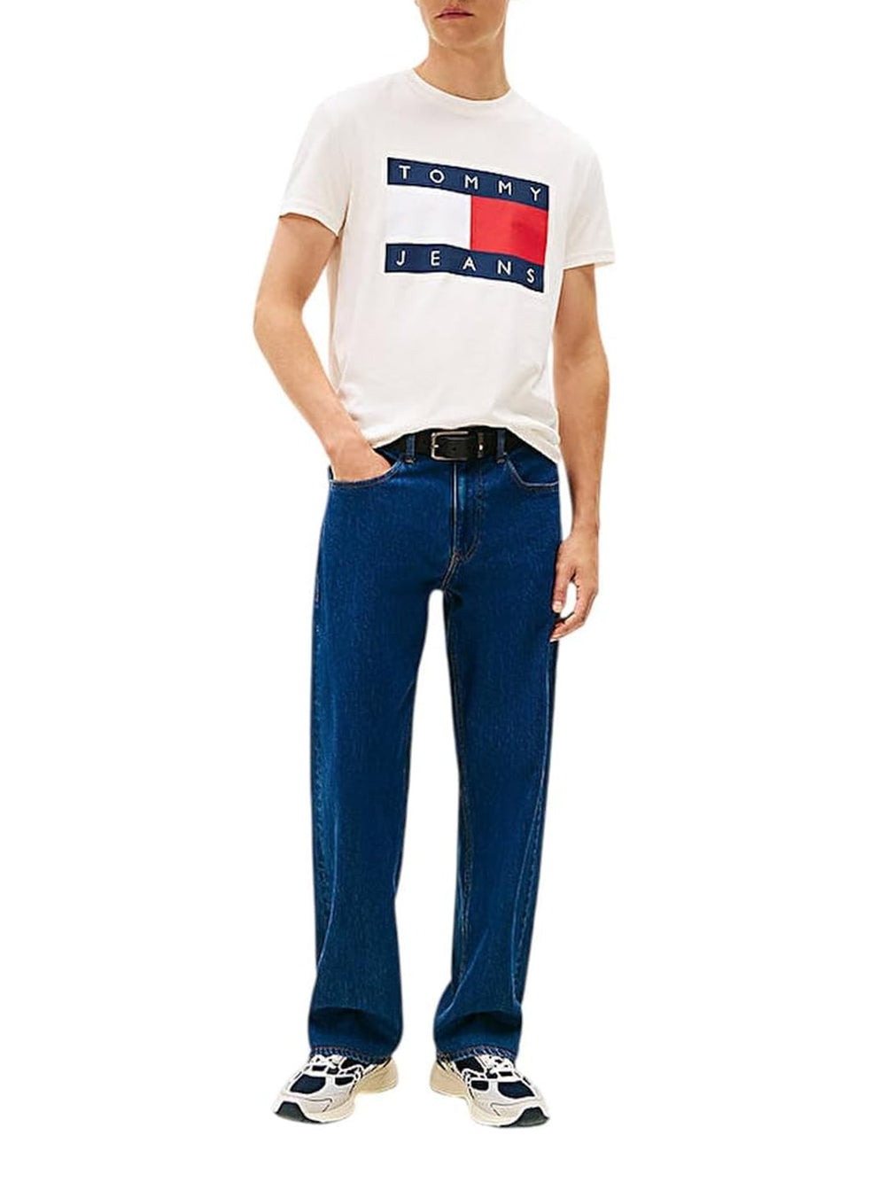 TOMMY HILFIGER T-shirt Uomo - Bianco modello DM0DM22645YBH