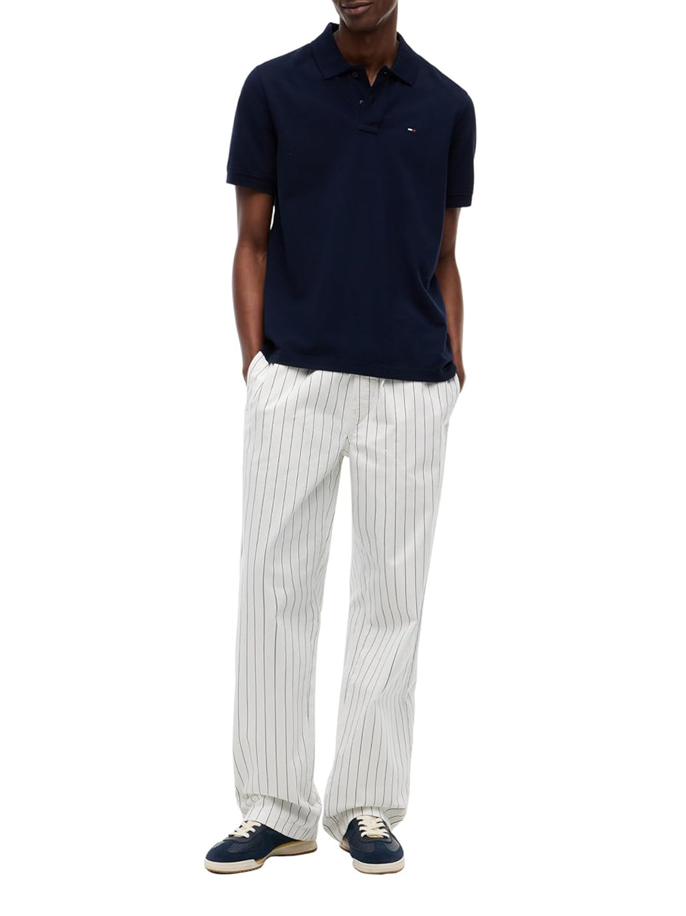TOMMY HILFIGER Polo Uomo - Dark Blue modello DM0DM22711C1G