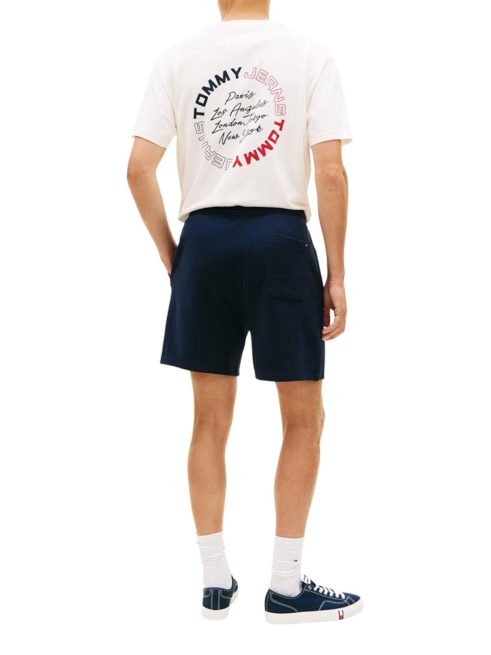 TOMMY HILFIGER Shorts Uomo - Blu modello DM0DM23017C1G
