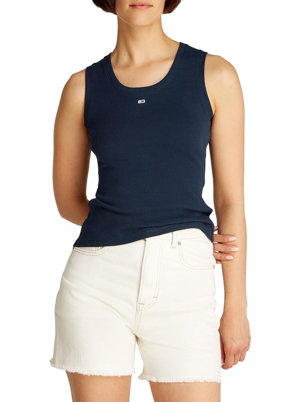 TOMMY HILFIGER Canotta Donna - Blu modello DW0DW20673C1G