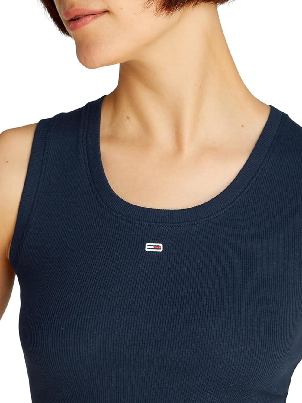 TOMMY HILFIGER Canotta Donna - Blu modello DW0DW20673C1G