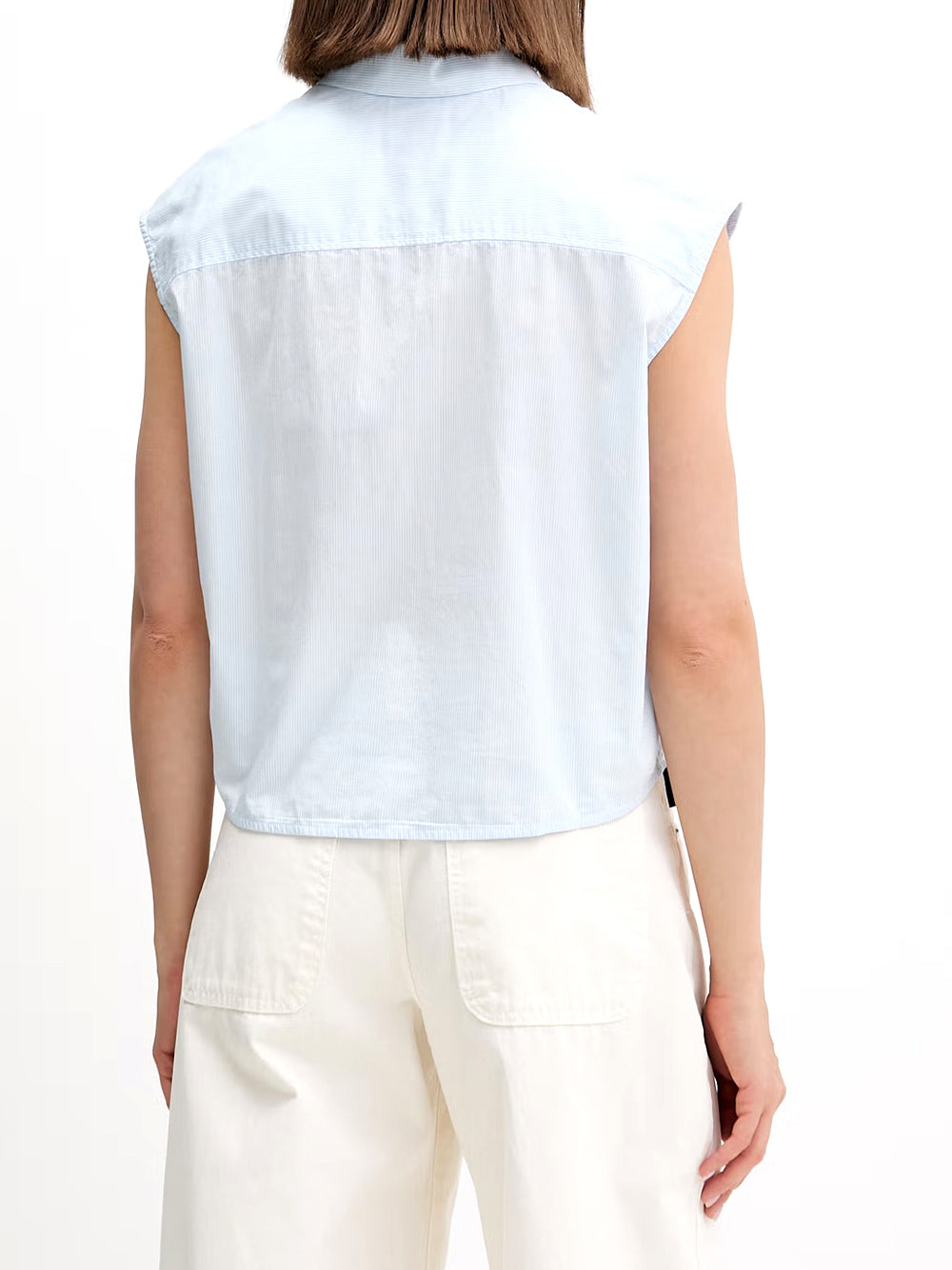 TOMMY HILFIGER Camicia Donna - Celeste modello DW0DW222120A6
