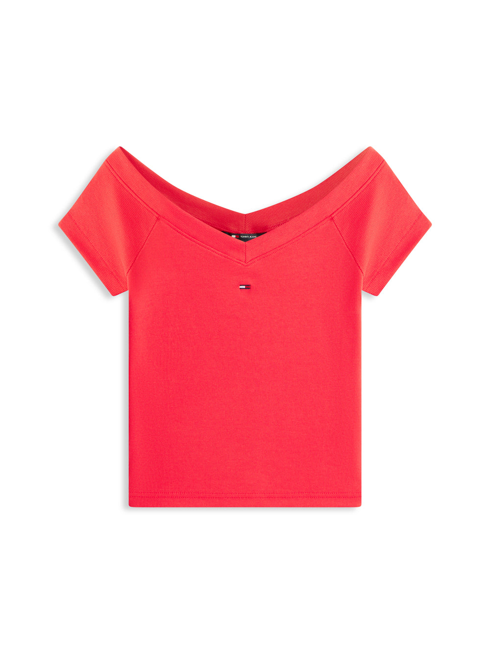 TOMMY HILFIGER T-shirt Donna - Rosso modello DW0DW22265XK3