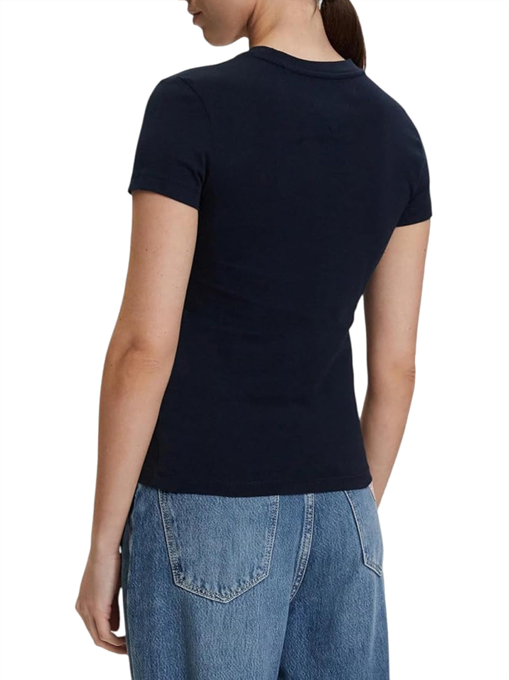 TOMMY HILFIGER T-shirt Donna - Blu modello DW0DW22781C1G