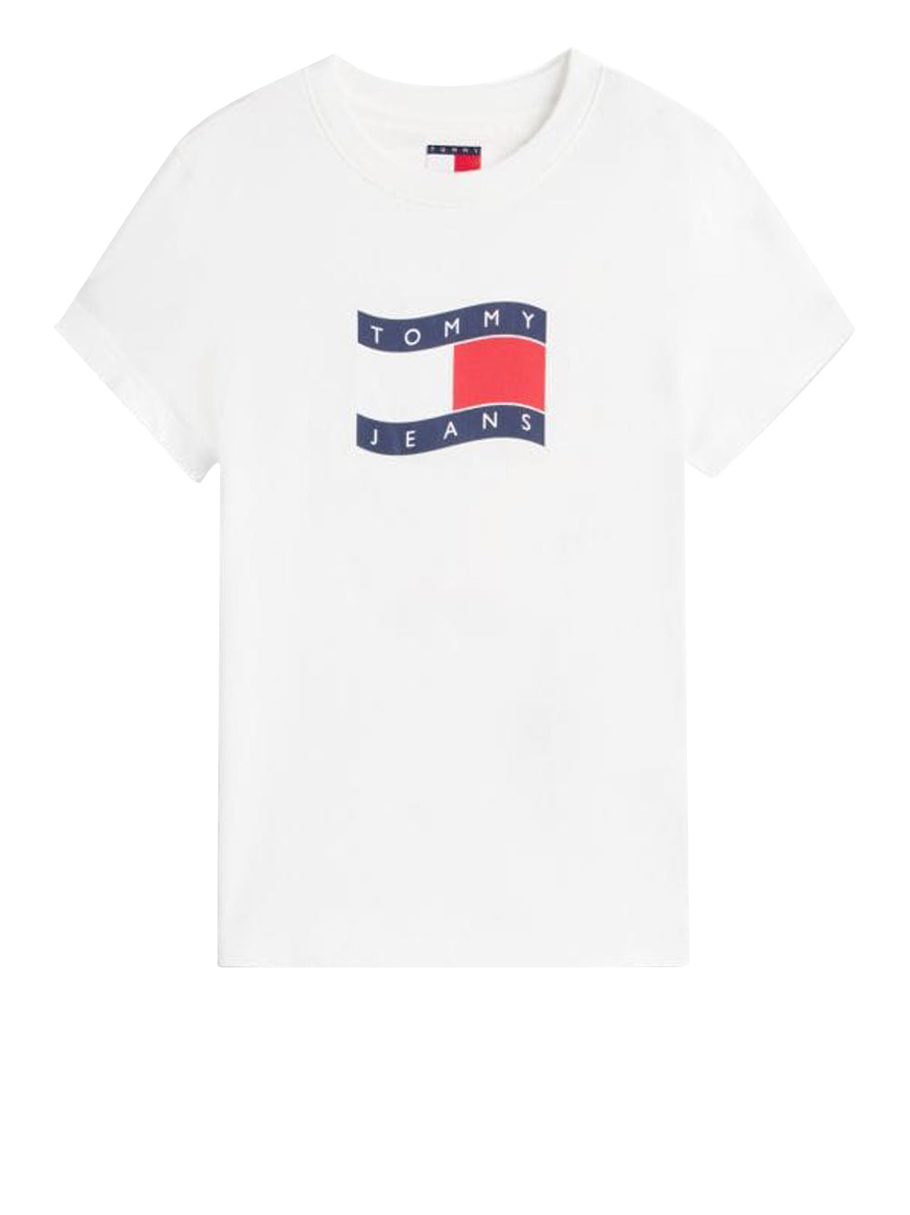 TOMMY HILFIGER T-shirt Donna - Ecru modello DW0DW22781YBL