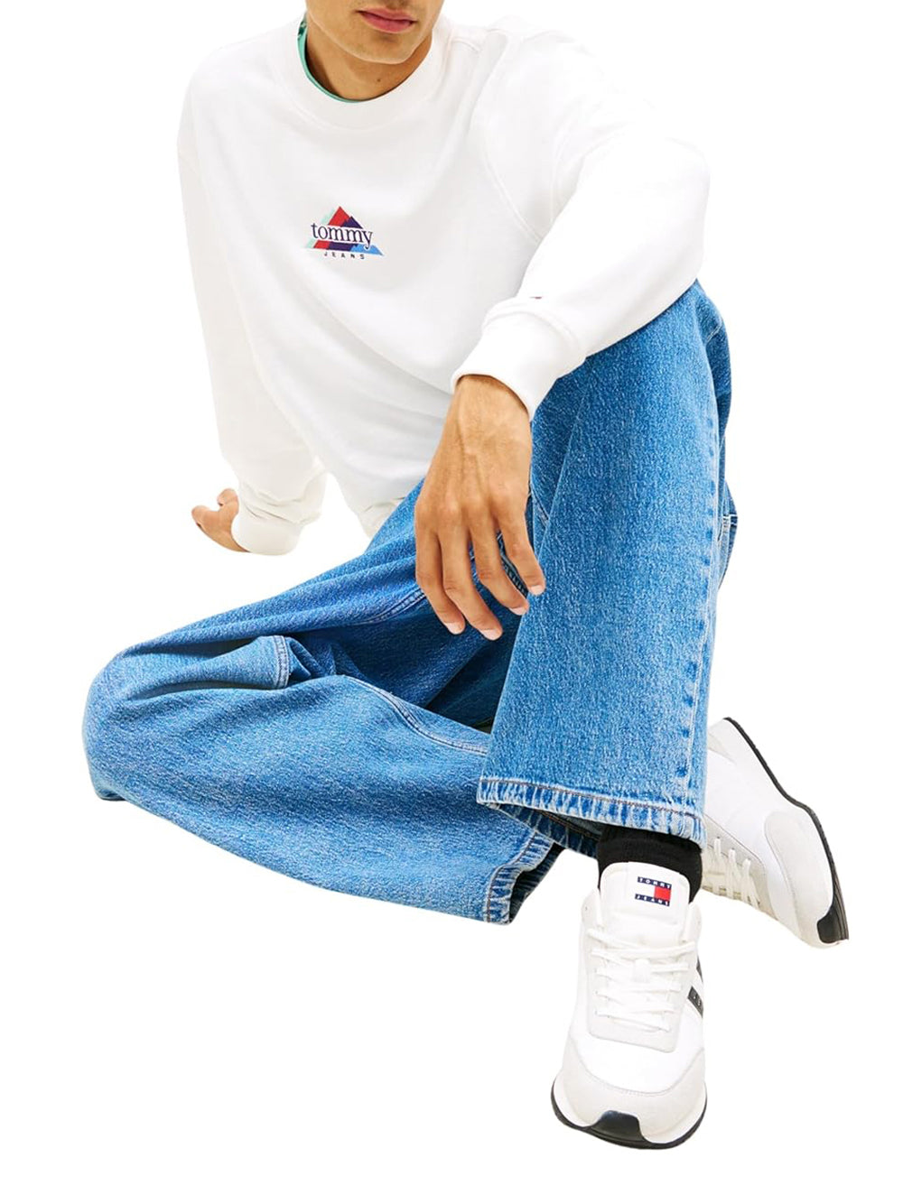 TOMMY HILFIGER Sneakers Uomo - Bianco modello EM0EM01709YBL