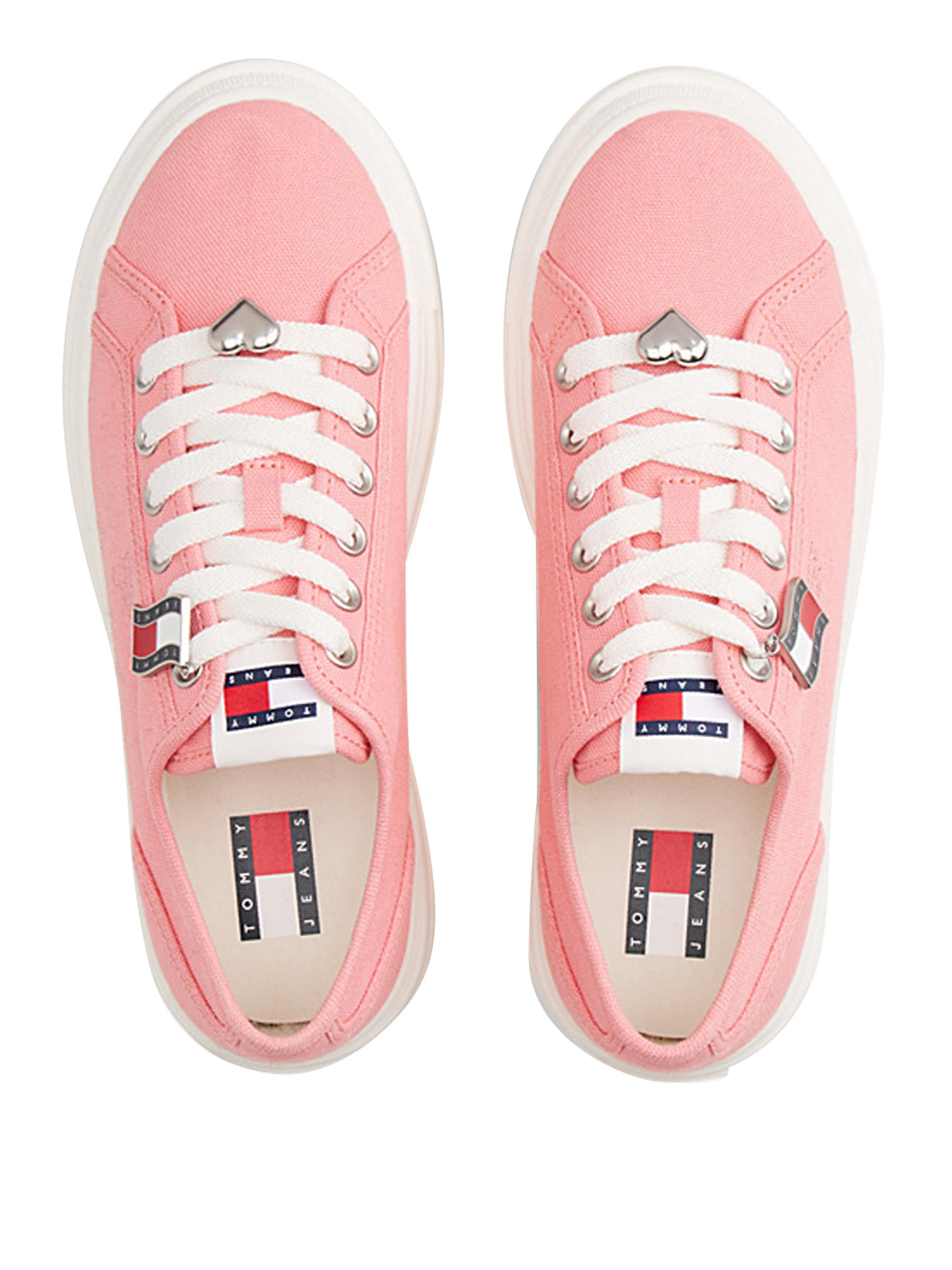TOMMY HILFIGER Sneakers platform Donna - Rosa modello EN0EN02959TI5