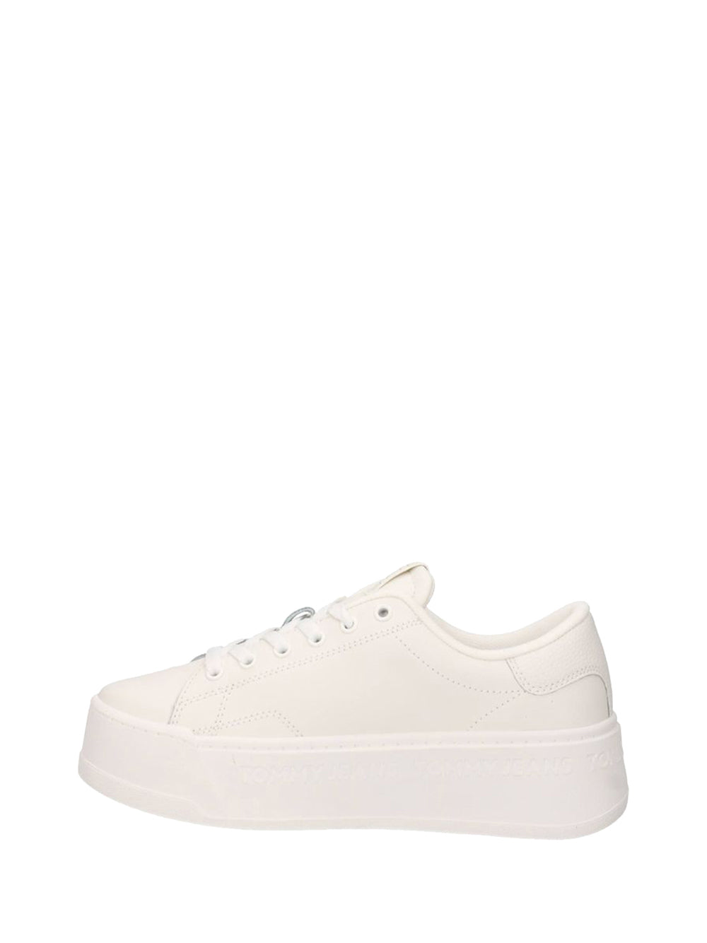 TOMMY HILFIGER Sneakers platform Donna - Ecru modello EN0EN02961YBL
