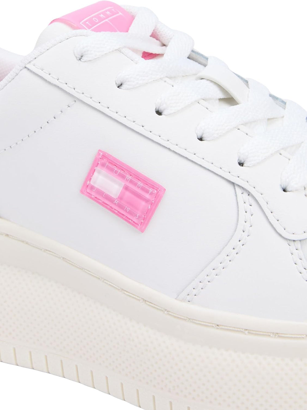 TOMMY HILFIGER Sneakers platform Donna - Bianco modello EN0EN029810J1