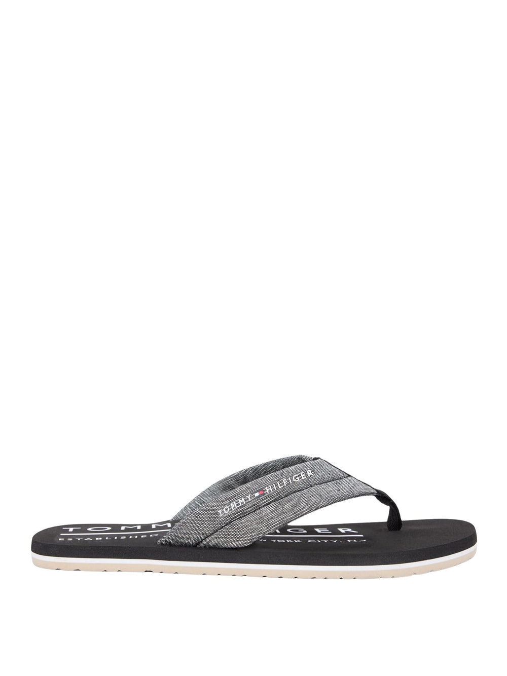 TOMMY HILFIGER Ciabatte infradito Uomo - Nero modello FM0FM05751BDS