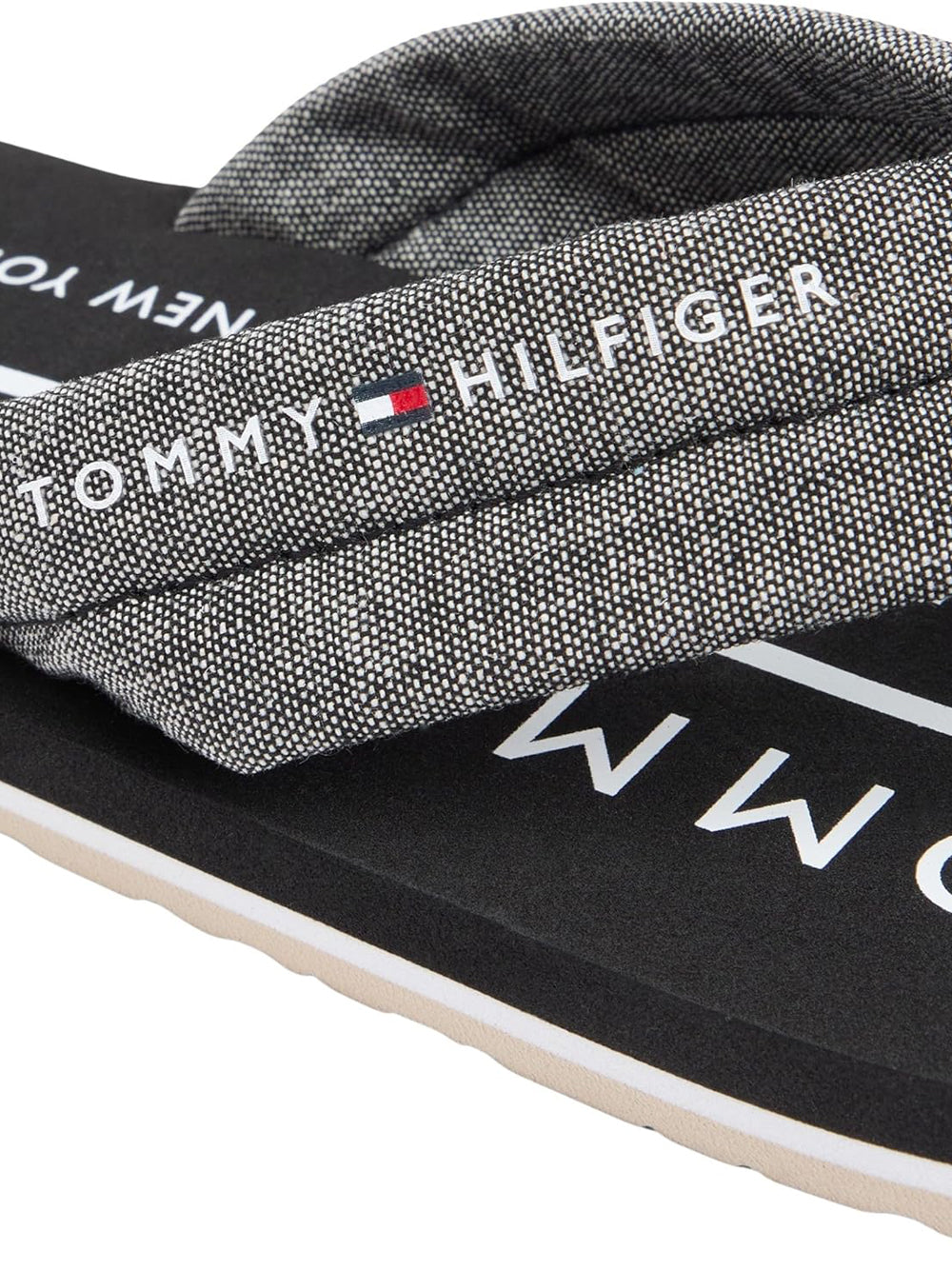 TOMMY HILFIGER Ciabatte infradito Uomo - Nero modello FM0FM05751BDS