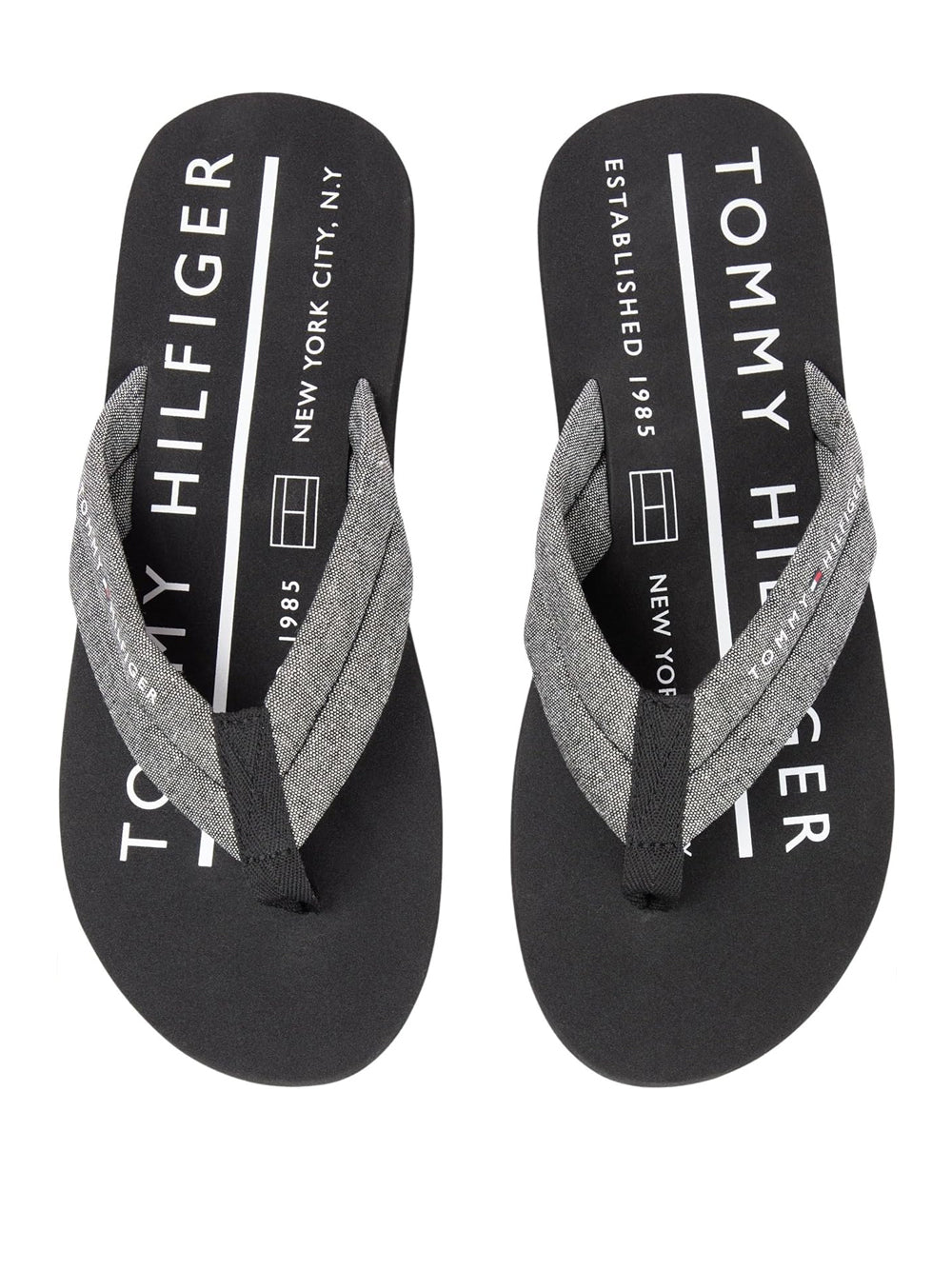 TOMMY HILFIGER Ciabatte infradito Uomo - Nero modello FM0FM05751BDS