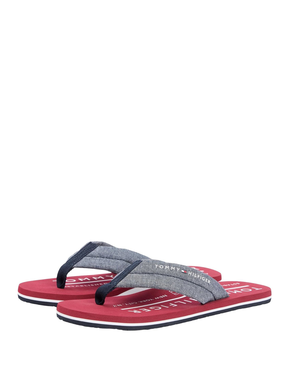 TOMMY HILFIGER Ciabatte infradito Uomo - Rosso modello FM0FM05751DW5