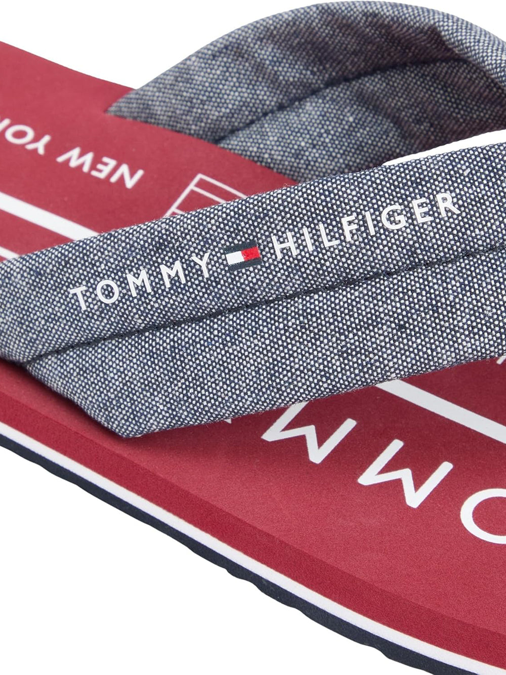 TOMMY HILFIGER Ciabatte infradito Uomo - Rosso modello FM0FM05751DW5