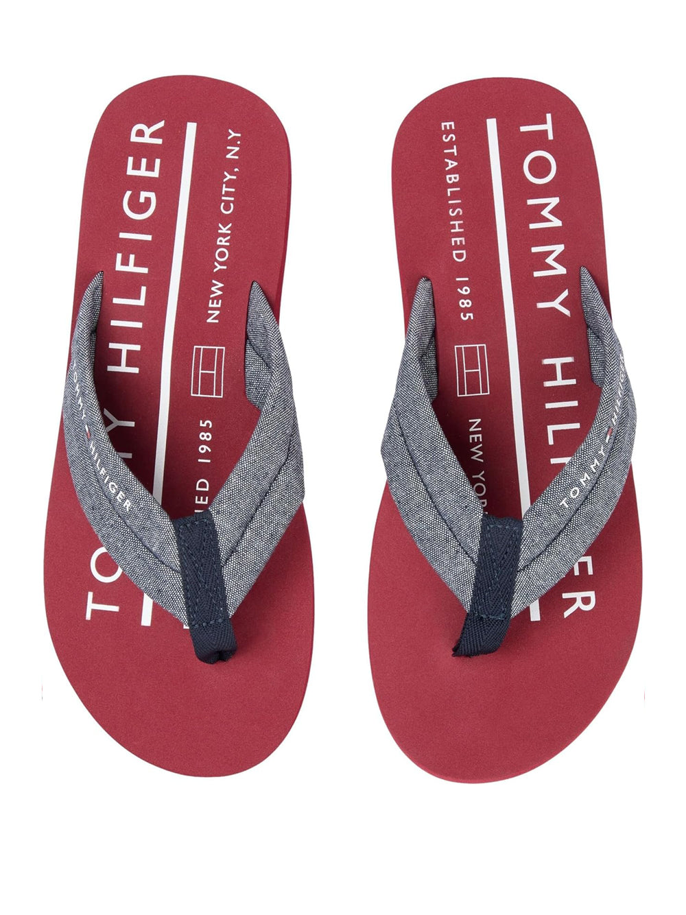 TOMMY HILFIGER Ciabatte infradito Uomo - Rosso modello FM0FM05751DW5