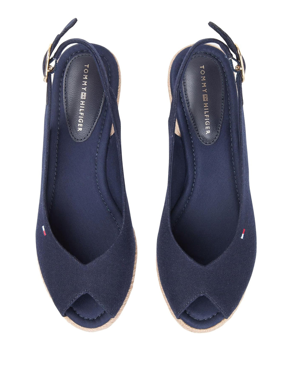 TOMMY HILFIGER Sandali con zeppa Donna - Blu modello FW0FW09228DW6