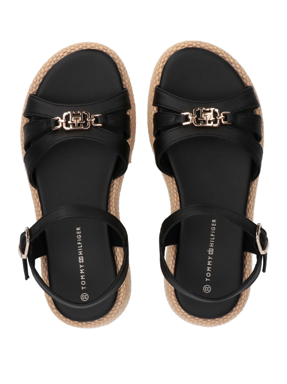 TOMMY HILFIGER KID Sandali Donna - Nero modello T3A2-34293-0326999-