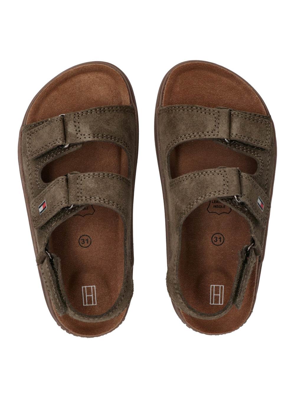 TOMMY HILFIGER KID Sandali Donna - Verde modello T3X2-34394-1899400-