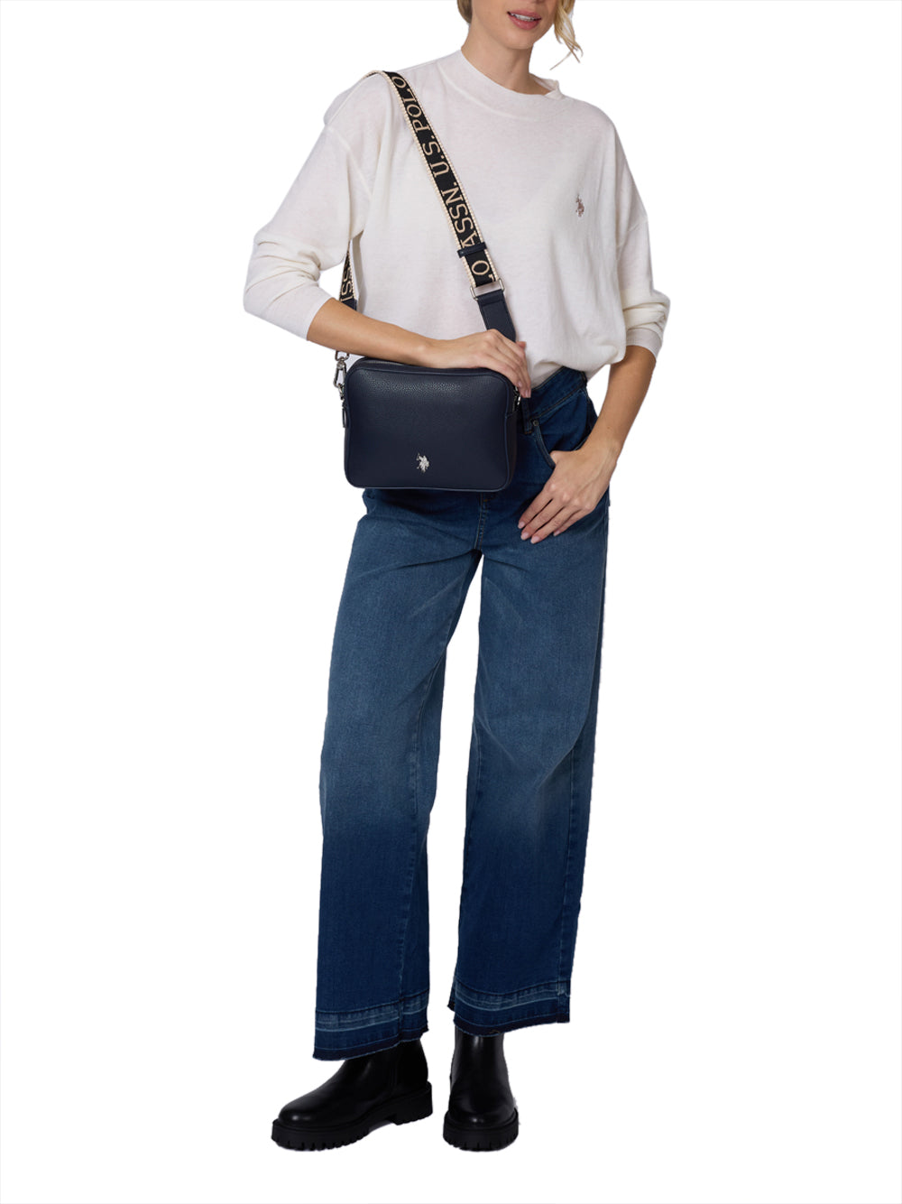 U.S. POLO ASSN. Borsa a Tracolla Donna - Blu modello BEUE58716WVP