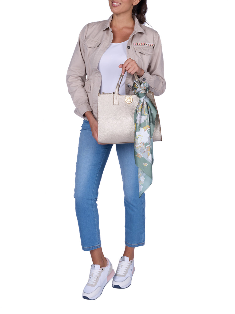U.S. POLO ASSN. Borsa a Mano Donna - Oro modello BIU0M8869WVP