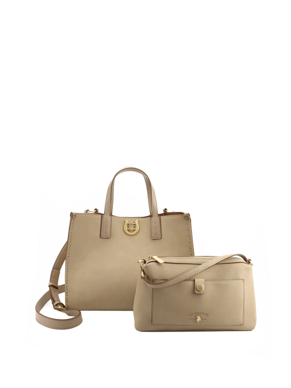 U.S. POLO ASSN. Borsa a Mano Donna - Beige modello BIU0M8869WVP
