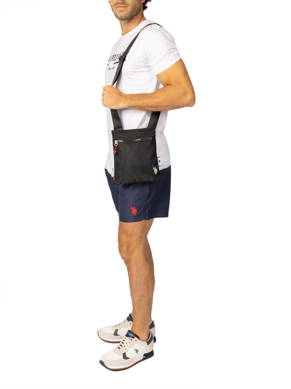 U.S. POLO ASSN. Borsa a Tracolla Uomo - Nero modello BIUB55678MIA