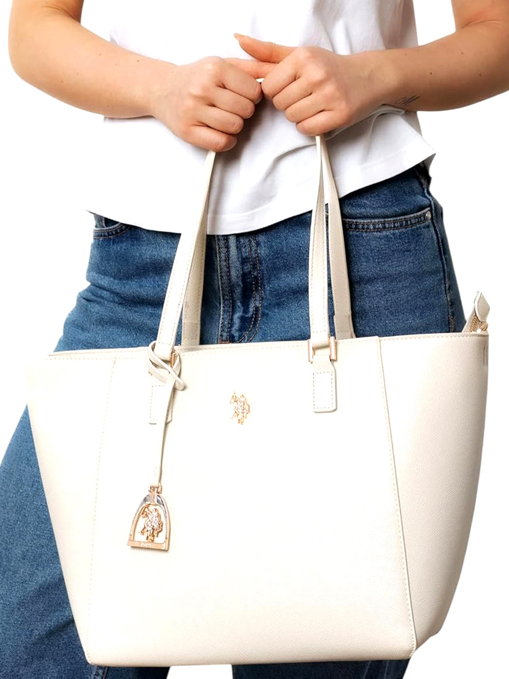 Borsa Shopping Bianco