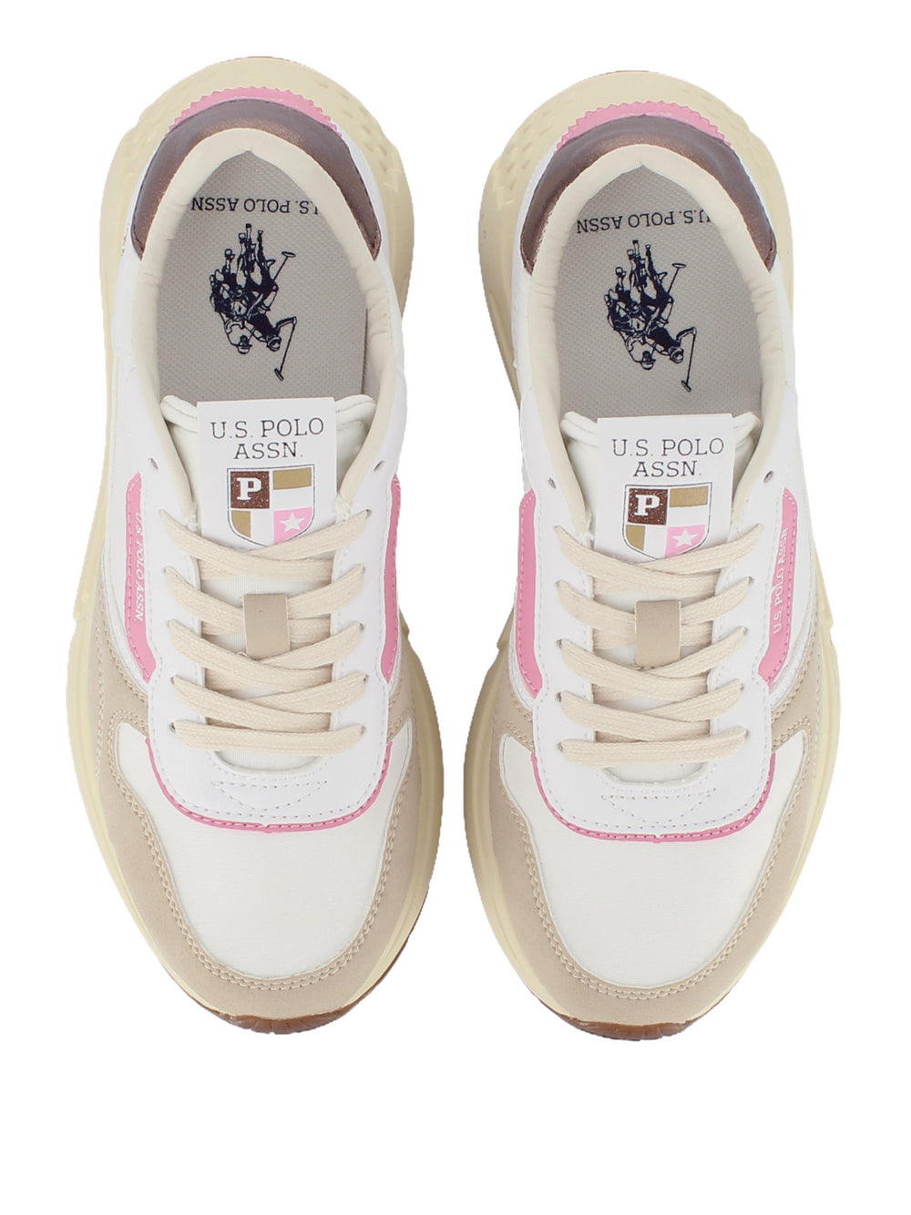 US POLO ASSN. Sneakers Donna - Bianco modello SENEKA003