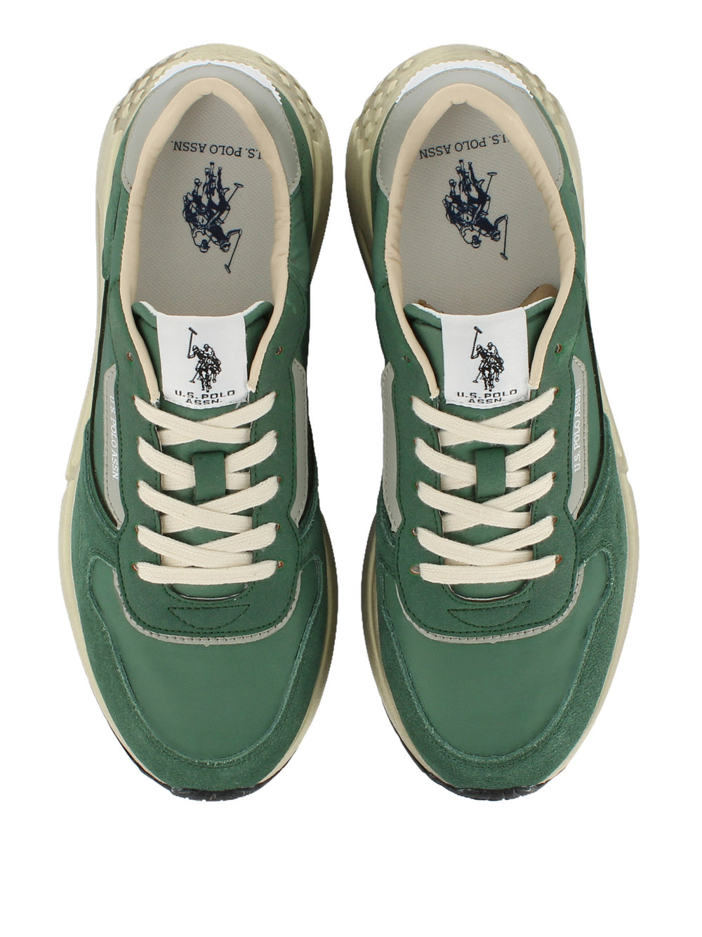 US POLO ASSN. Sneakers Uomo - Verde modello SENEKA004