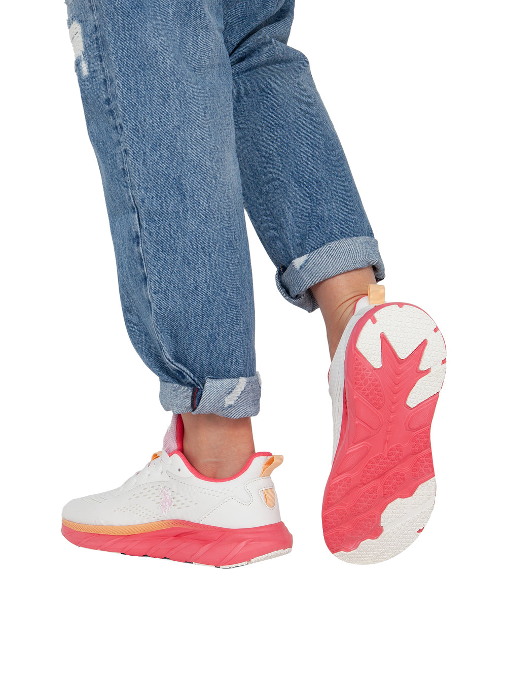 US POLO ASSN. Sneakers Donna - Bianco modello TIGER002