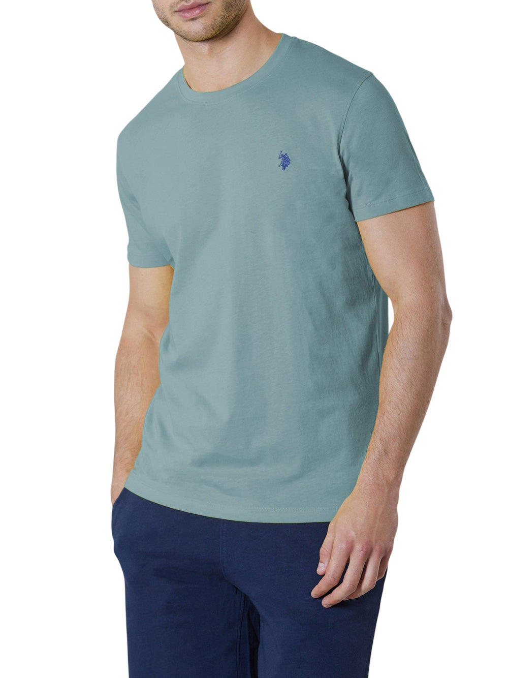 US POLO ASSN. T-shirt Uomo - Verde modello US43154015