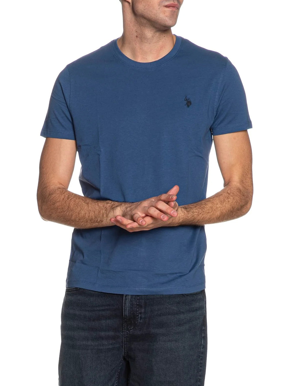 US POLO ASSN. T-shirt Uomo - Azzurro modello US43154015