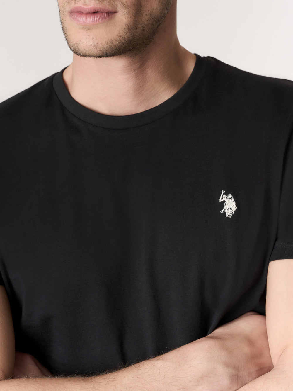 US POLO ASSN. T-shirt Uomo - Nero modello US43154015