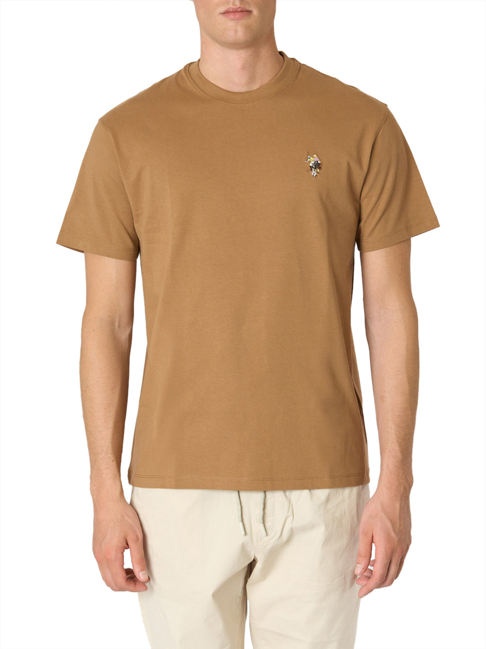 US POLO ASSN. T-shirt Uomo - Marrone modello US43154033