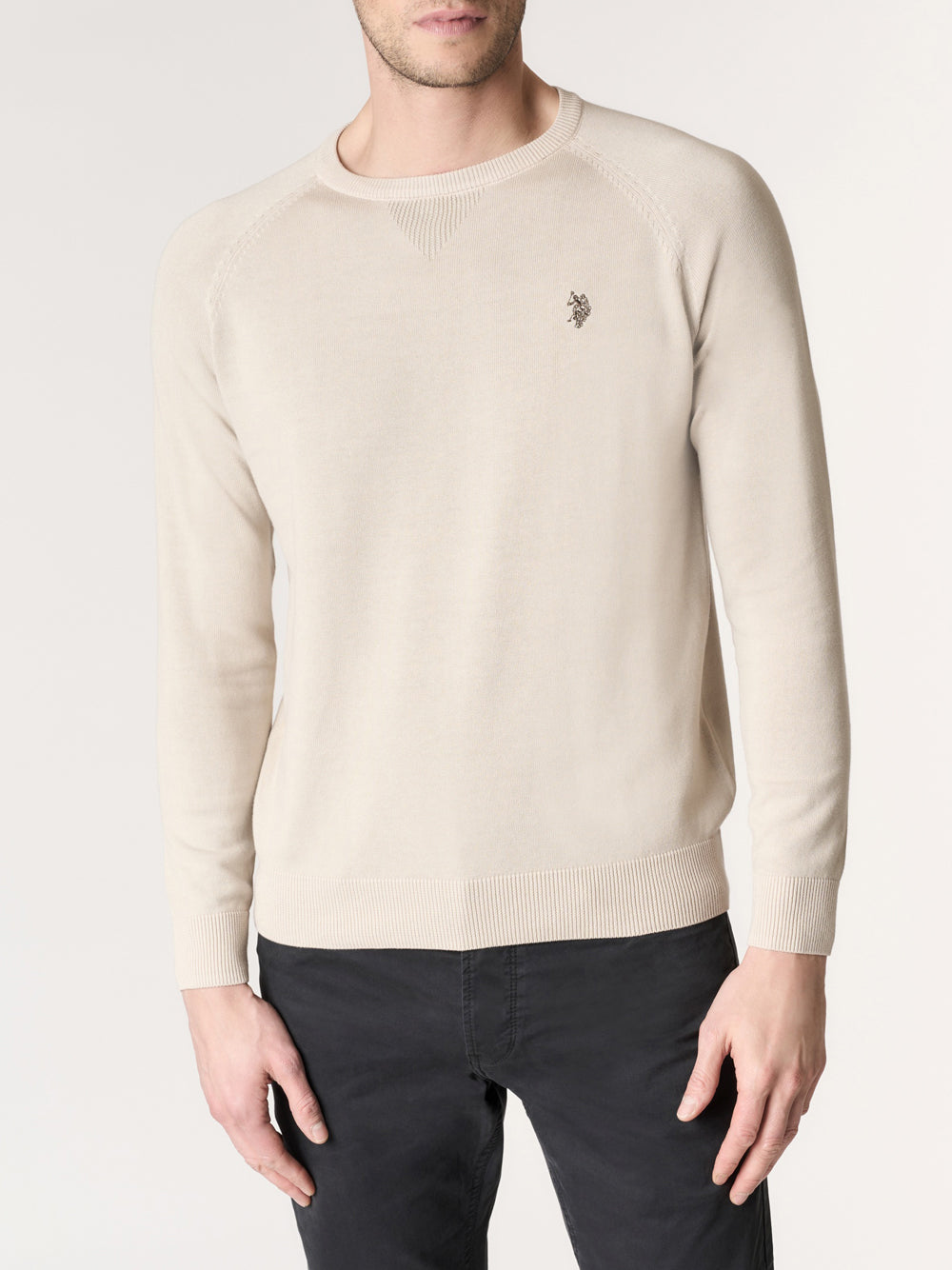 US POLO ASSN. Maglione Uomo - Beige modello US43173008